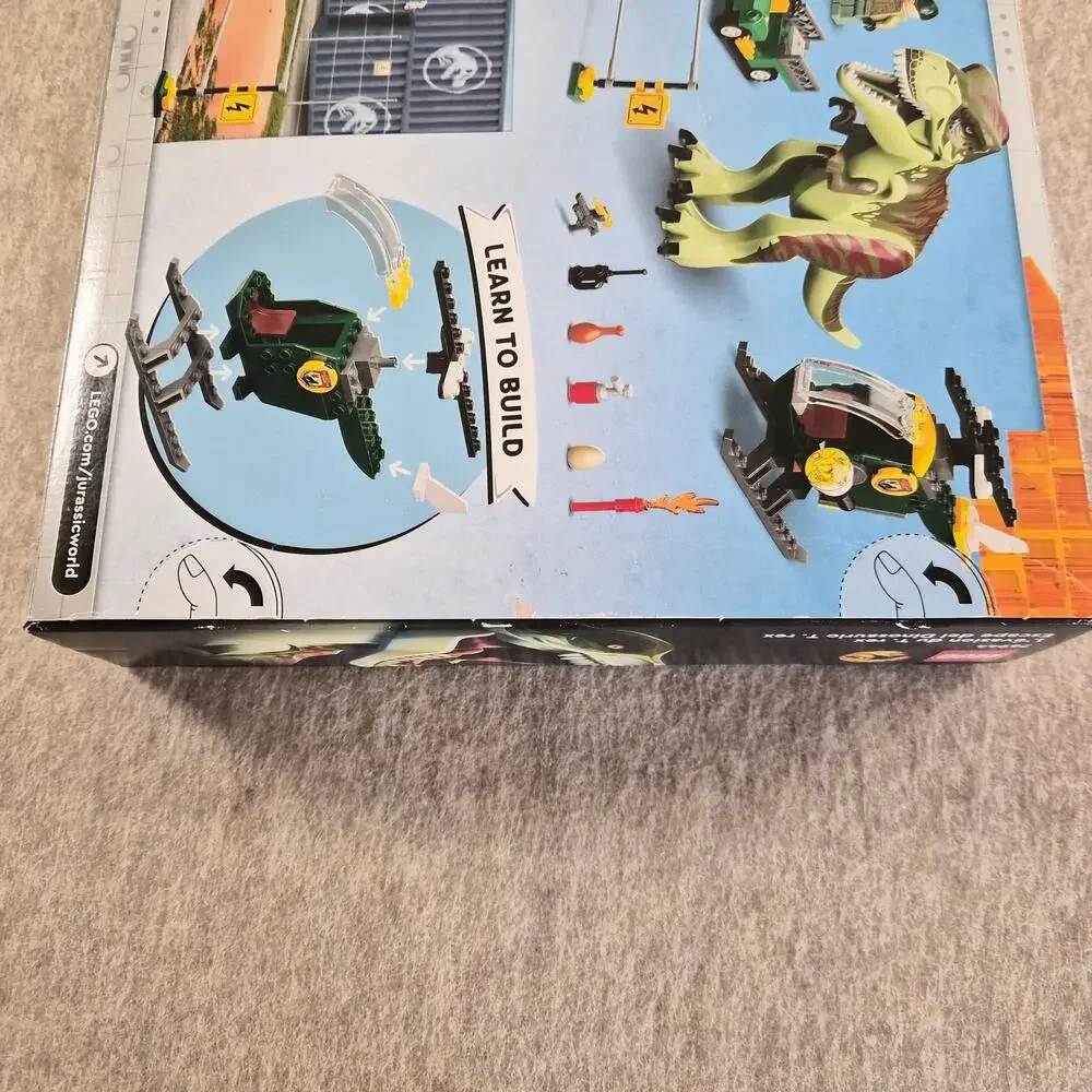 LEGO 76944 JURASIC WORLD T REX DINOSAUR BREAKOUT SET